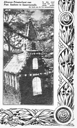 19240815 Het zilveren priesterfeest van Pastoor Saulenn te Spaarnwoude a.d. Lie 